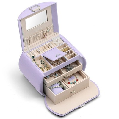 Princess Style Jewelry Box for Girls Jewelry Box Girls 8-12 3-Layer Kids Jewe...