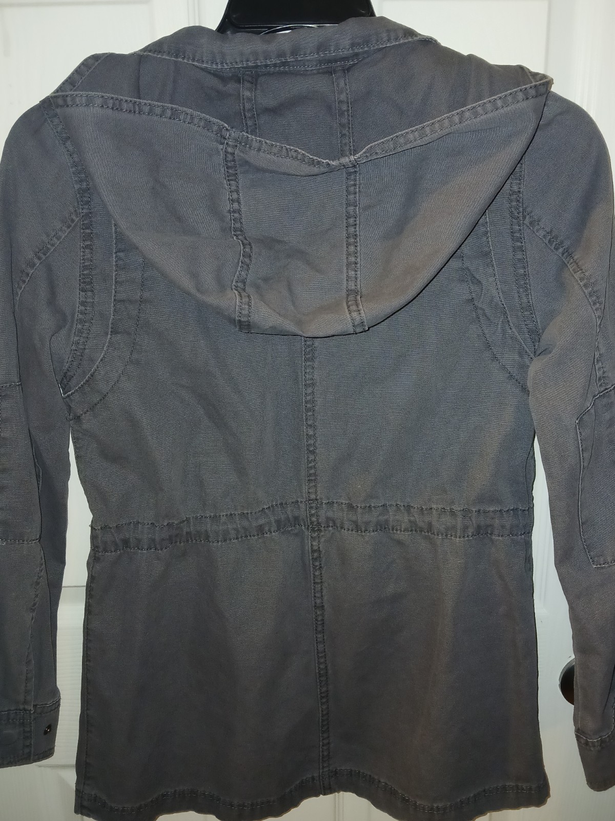 Women's Universal Thread Jacket Small Gray/Blue P… - image 6