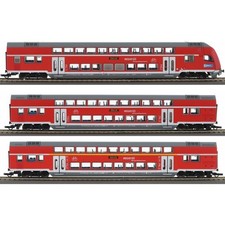 Roco 6210144 H0 3er Set Doppelstockwagen + Steuerwagen DB AG Ep. VI DC-Digital