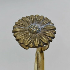 Ancient Vintage Bronze Ring Roman Flower Form Artifact Authentic Museum Quality