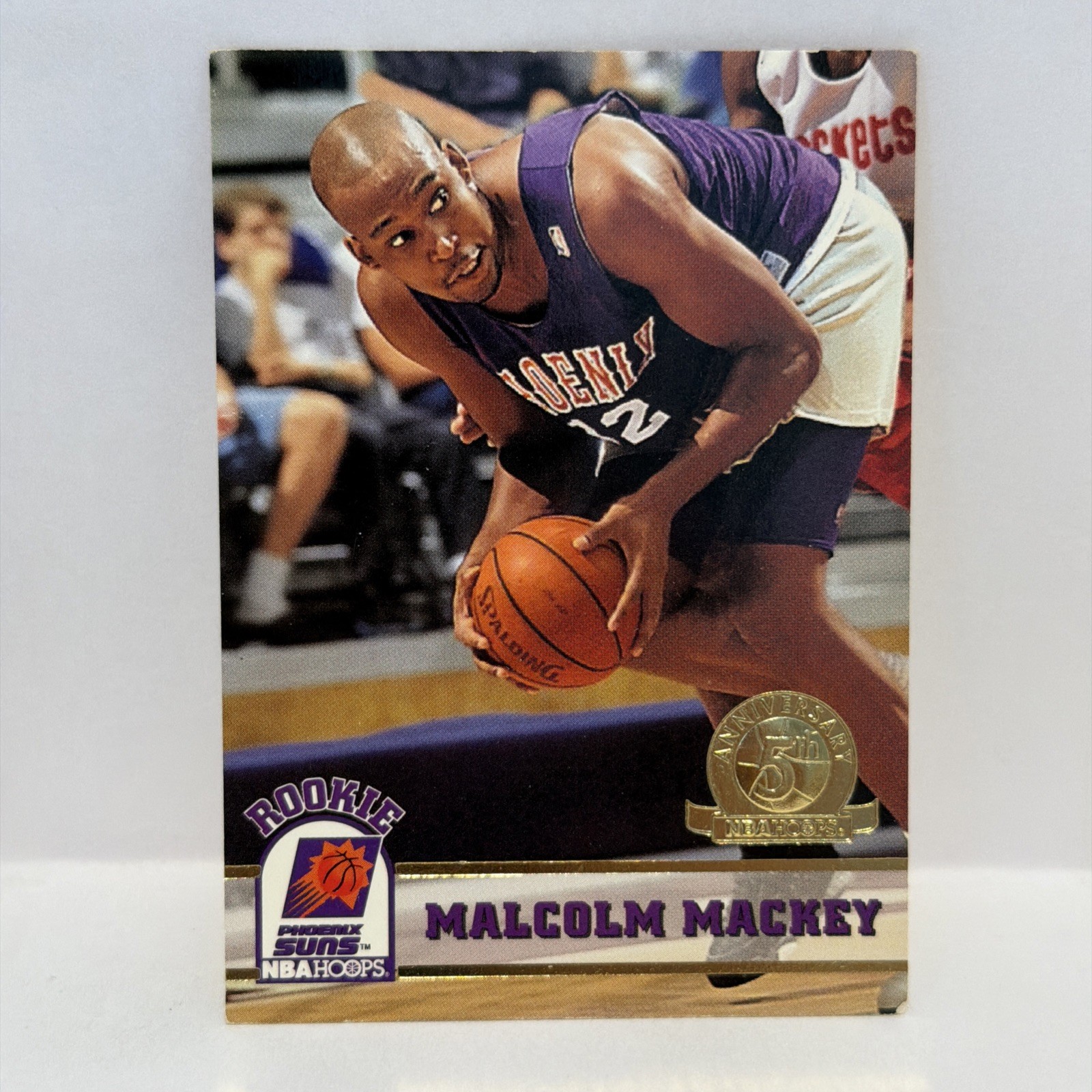 1993-94 NBA Hoops 5th Anniversary Malcolm Mackey #393 Rookie RC
