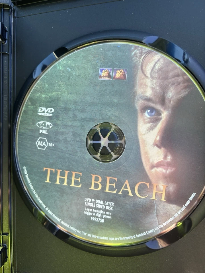 THE BEACH - Leonardo DiCaprio, Tilda Swinton, Virginie Ledoyen DVD R4 Mint Disc! - image 3 of 4