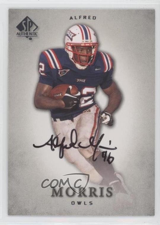 Alfred Morris SP Authentic #63 Autograph