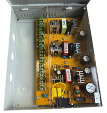 12V 15V 180W 12 Channel CCTV Power Supply Box TX-09-180W-12CH 2.5''x7.5''x9.5''