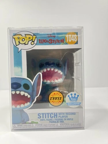 Funko Pop! Vinyl: Disney - Stitch with Record Player (Chase) - Funko exclusive