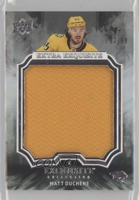 2023-24 Black Diamond Exquisite Collection Extra Jersey 87/99 Matt Duchene av1