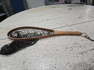 Brodin Vintage Wood Fly Fishing Net 12"X6" Net (18" W Handle)