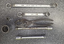 Vintage Giller Tool Lot Usa Made Wrenchs Pliers Sockets Extensions Used Vintage Giller Tool Lot Usa Made Wrenchs Pliers Sockets Extensions Used
