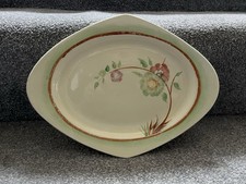 Art Deco Clarice Cliff Diamond Shape Plate Newport Pottery 803627 Corolla design