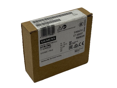 Siemens 6ES7 131-6BH01-0BA0 SIMATIC ET 200SP Digital Input Module DI 16x 24VDC