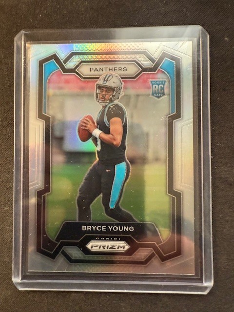2023 Panini Prizm Silver Prizm Bryce Young Carolina Panthers #311 Rookie
