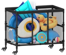 180 Gallon Pool Noodles Holder, Swimming Pool Storage Bin for Swimming Acesso...