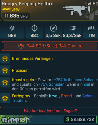 (PC,Xbox,PS) Borderlands 4 - Modded Hellfire 12K DPS