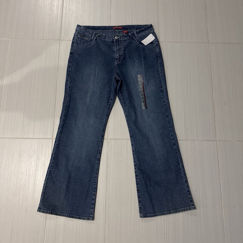 U.S. Polo ASSN. Women's Straight Leg Dark Wash Jeans Size 16