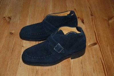 Grenson Boots Stiefel DunkelBlau Herren Originale  Gr 7.5  -  41.5 F  (34325)