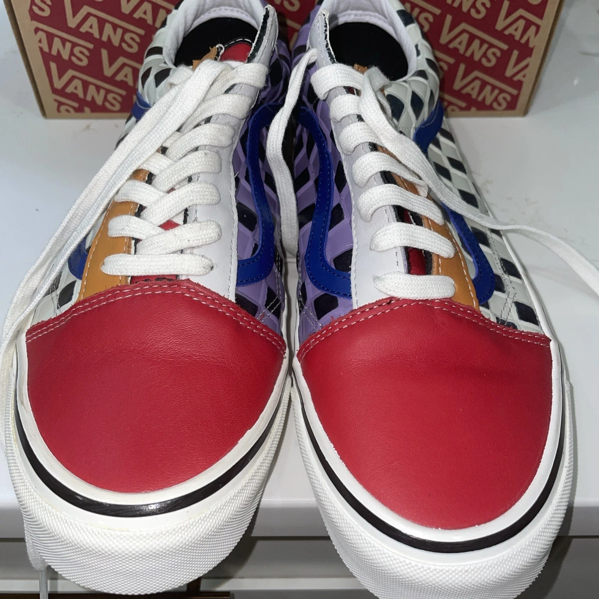 VANS Old Skool 36 DX x Anaheim Factory Leather Check 2021 for Sale