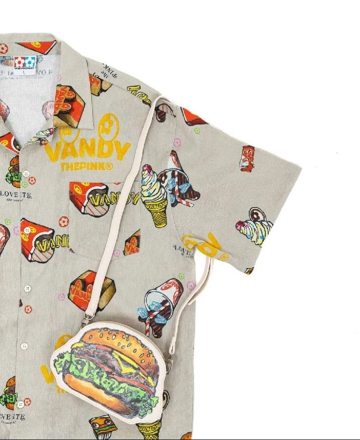 Vandy The Pink Crossbody Burger Bag, One-Size/Adjustable, DEADSTOCK, 2023, NEW - Image 2 of 4