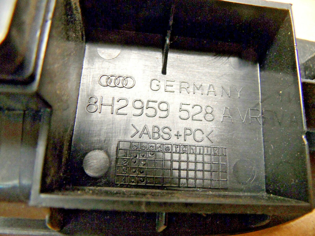 Audi A4 B6 8H Cabriolet Alarm Switch BAR Switch 8H2959528A | eBay 