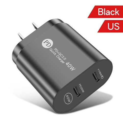 Dual PD 40W Fast Wall Charger Power Adapter For Google Pixel 9 Pro XL/8/7A/6A - Picture 10 of 12