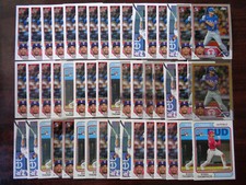 HUGE Assorted Premium Bubba Thompson ALL ROOKIE CARD Lot of 48-RANGERS