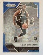 2016-17 Panini Prizm Blue Wave Prizm /99 Isaiah Whitehead #162 Rookie RC Rfrctor