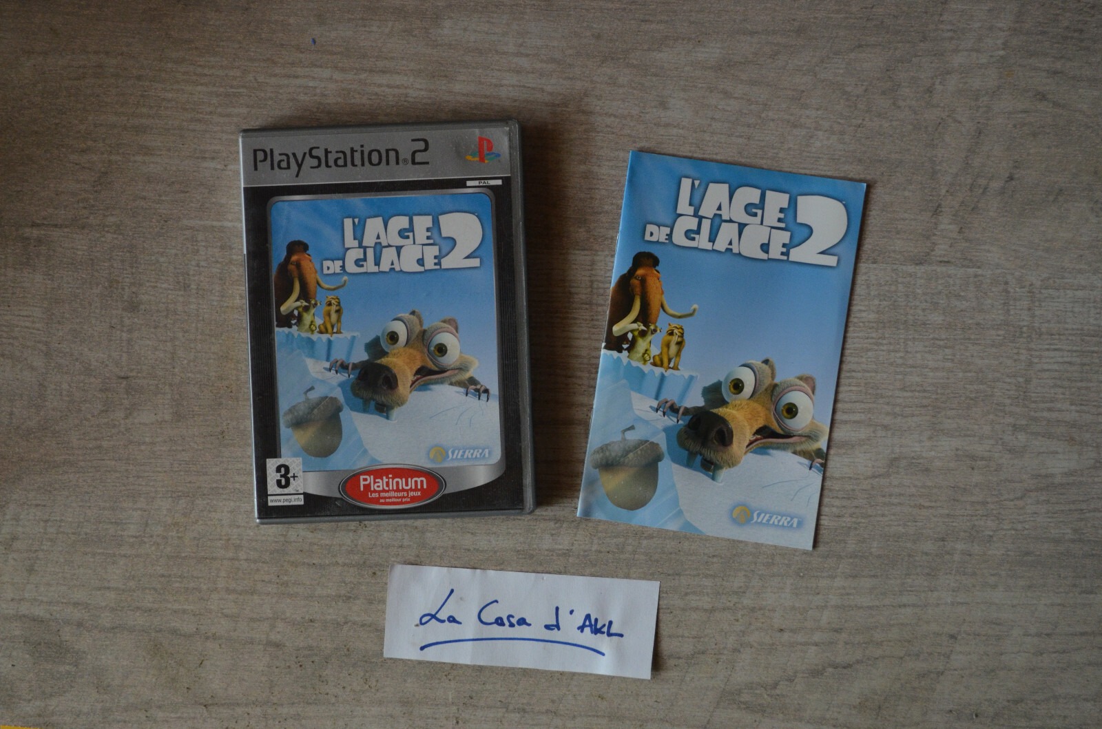 L'age de Glace 2 complet Playstation 2 PS2 FR TTBE
