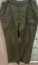 Boy Scouts of America 6 Pocket Elastic Cargo Pants Waist 40 Inseam 31 Hem 1.5  