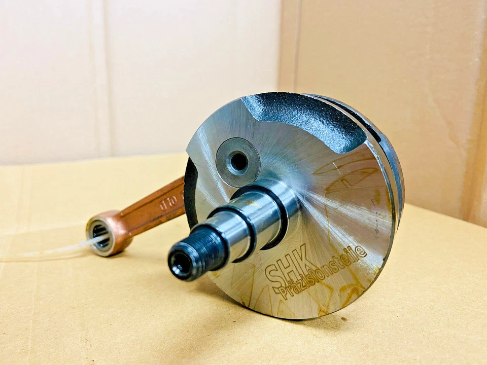 Kurbelwelle f. Simson Schwalbe S50 Star KR51 SR4 *feingewuchtet gerichtet - Bild 3 von 4