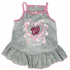 WASHINGTON NATIONALS DOG CAT PINK TOO CUTE SQUAD CHEERLEADER DRESS CHOOSE SIZE