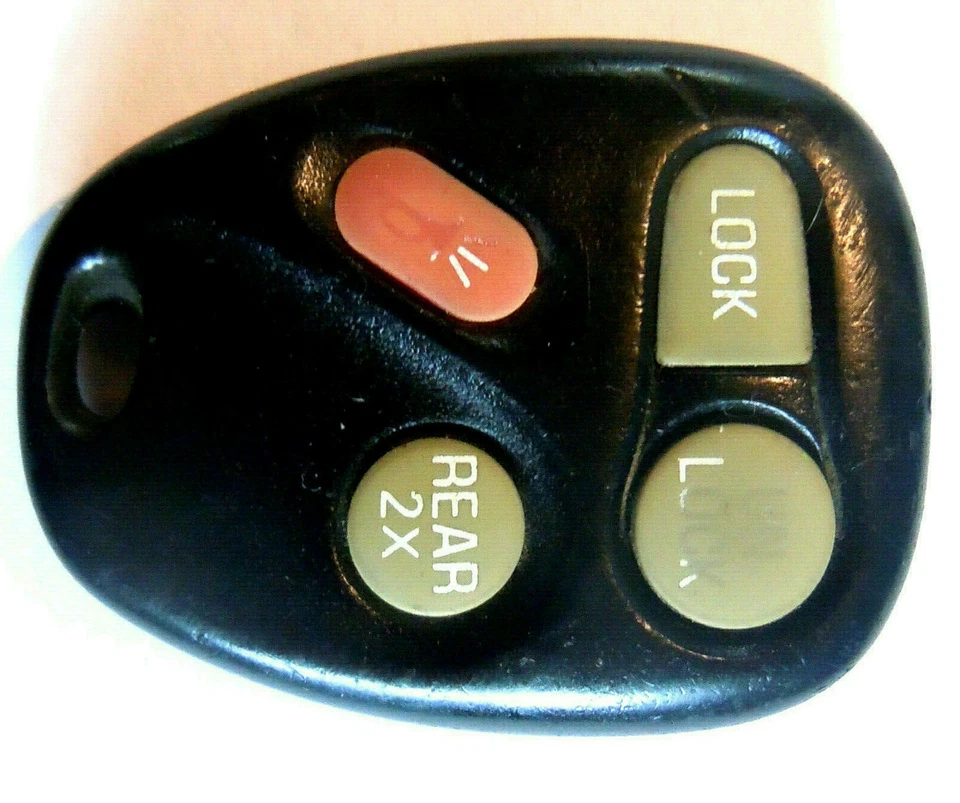 1999 Pontiac Sunfire keyless entry remote control clicker car key FOB ABO1502T - Image 2 of 4
