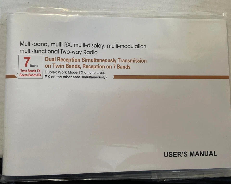 WOUXUN KG-UV9D Plus 7 Band Including Air Band Two Way Radio - Open Box - Image 3 of 4