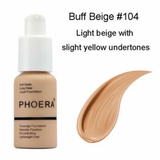 PHOERA® Foundation Concealer Full Coverage Makeup Matte Brighten Long Lasting AU