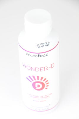 2 PACK Nanofood Liposomal Wonder-D D3 1000 IU Liquid Berry 7.6 oz BB 8/24 U32D