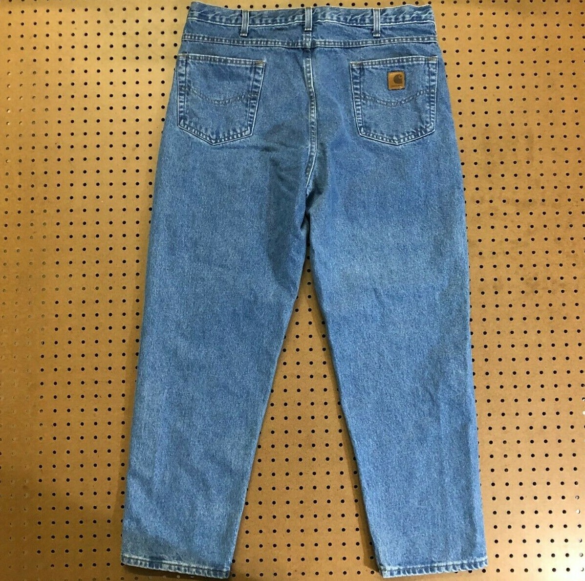 MENS 40 x 30 Vtg Carhartt B17 Denim Jeans Pants Gem