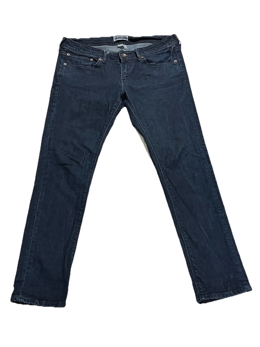 Roxy Women's Skinny Jeans Sz 30 Blue Straight Dark Wash Low Rise