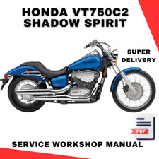 HONDA VT750C2 Shadow Spirit 2007 - 2009 WORKSHOP REPAIR SERVICE MANUAL |PDF File