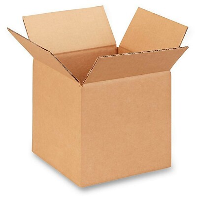 8x8x8'' Corrugated Boxes (25 Pack)