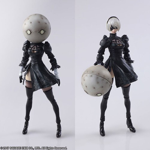 NEW NieR:Automata No.2 Type B 2B And Machine Lifeform Action Figure INBOX - Picture 9 of 17