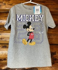 Disney  s Mickey Mouse Grey Short Sleeved T-Shirt Size 5/6-NWT