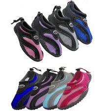 Childrens Kids Boys Girls Slip On Water Shoes/Aqua Socks/Pool Beach, Sizes: 11-4