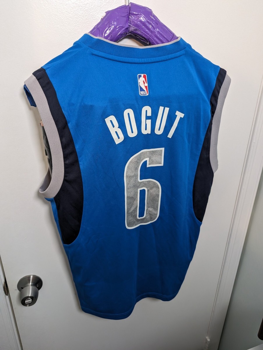 Andrew Bogut #6 Dallas Mavericks Jersey Men’s Med Reebok Blue NBA Rare  Australia