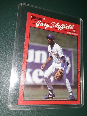 1990 Donruss card #501 - Gary Sheffield - *ERROR* Baseball Card