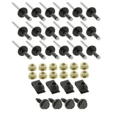 79-86 FORD MUSTANG FRONT BUMPER COVER INSTALLATION HARDWARE KIT OUTLAW 5.0 SALE!