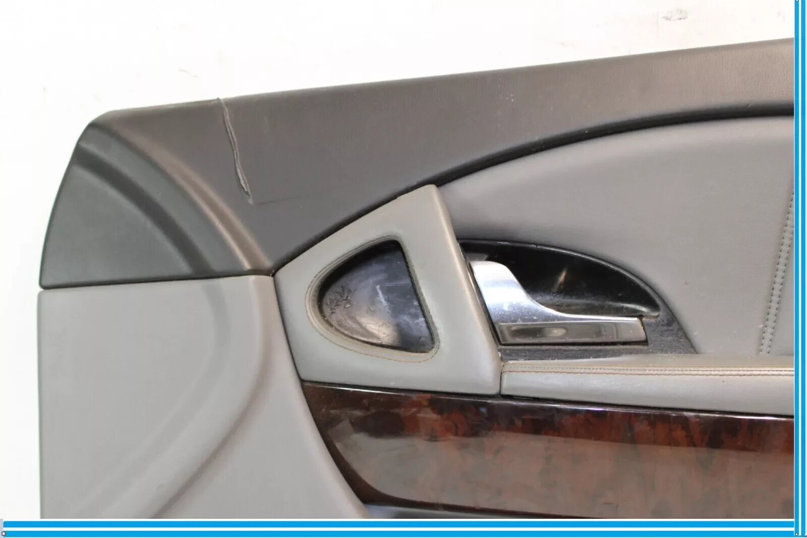 03-13 Maserati Quattroporte M139 Front Right Side Interior Door Panel Gray OEM
