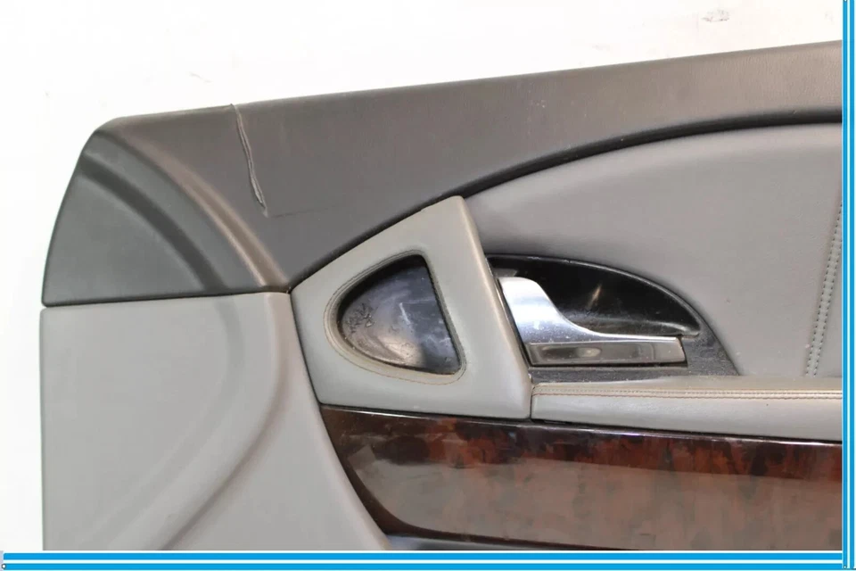 03-13 Maserati Quattroporte M139 Front Right Side Interior Door Panel Gray OEM - Image 2 of 4