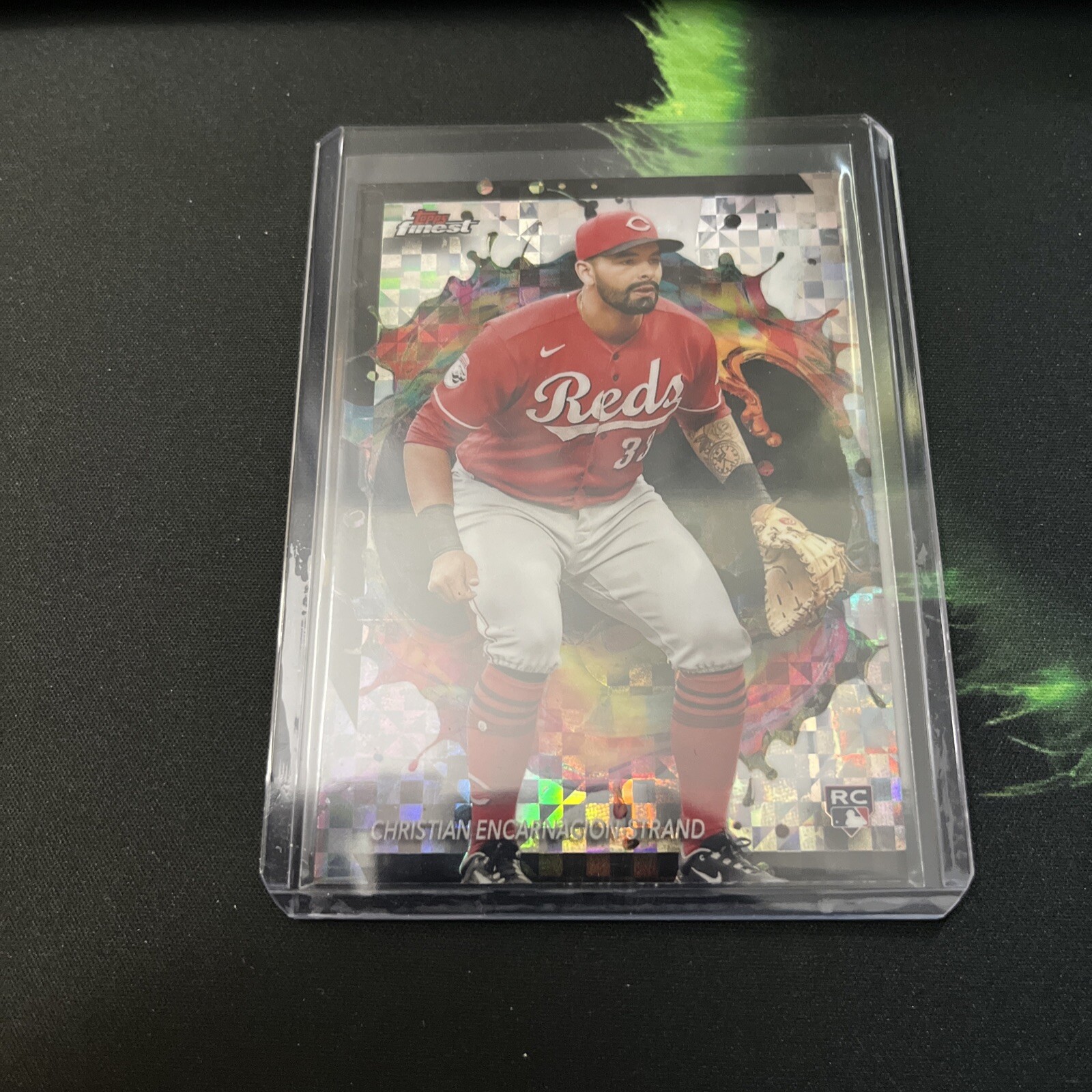 2024 Topps Finest Christian Encarnacion-Strand Reds RARE Xfractor #257