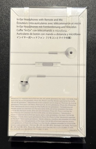 Apple Écouteurs intra-auriculaires avec télécommande et micro, MA850G/B - Photo 6 sur 6