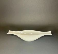 Rare ROSENTHAL GERMANY WHITE PORCELAIN CLAY CIGAR ASHTRAY by TAPIO WIRKKALA MCM