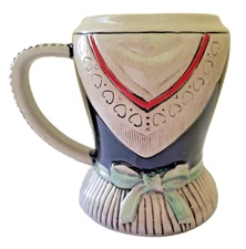 NEW Novelty German Mug GERZ with Female Bust Bosom Boobs