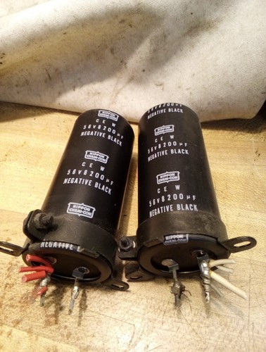 vintage stereo receiver kenwood kr 6600 Main Capacitors